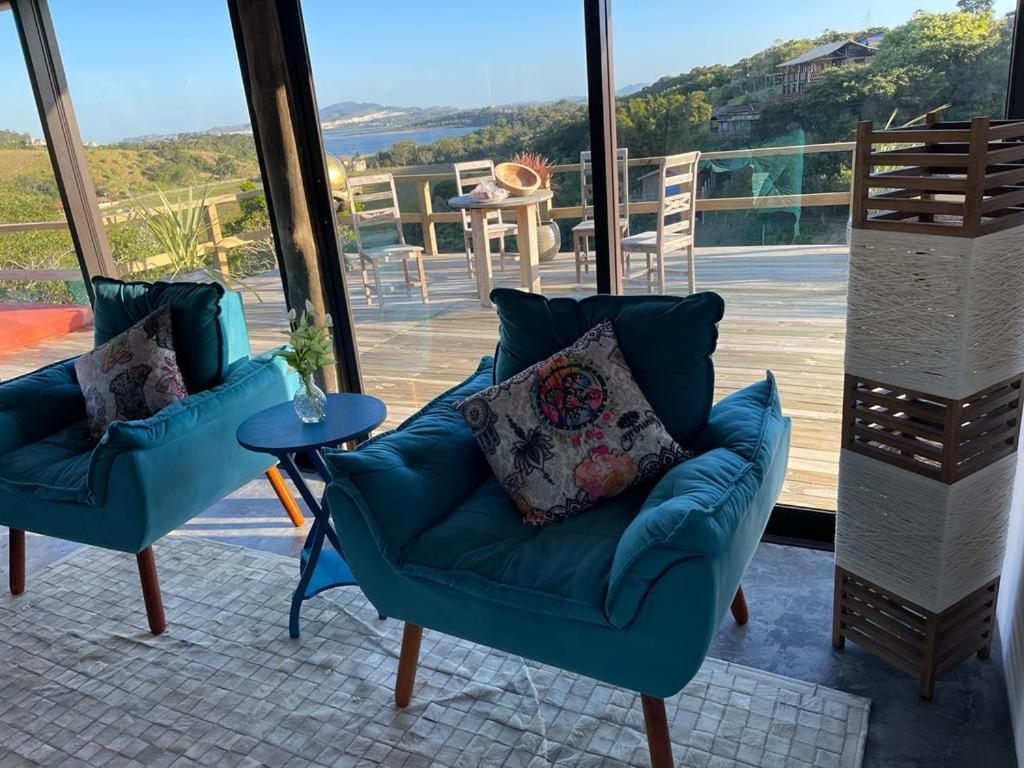 Villa Santorini Praia do Rosa com piscina e jacuzzi Esterno foto